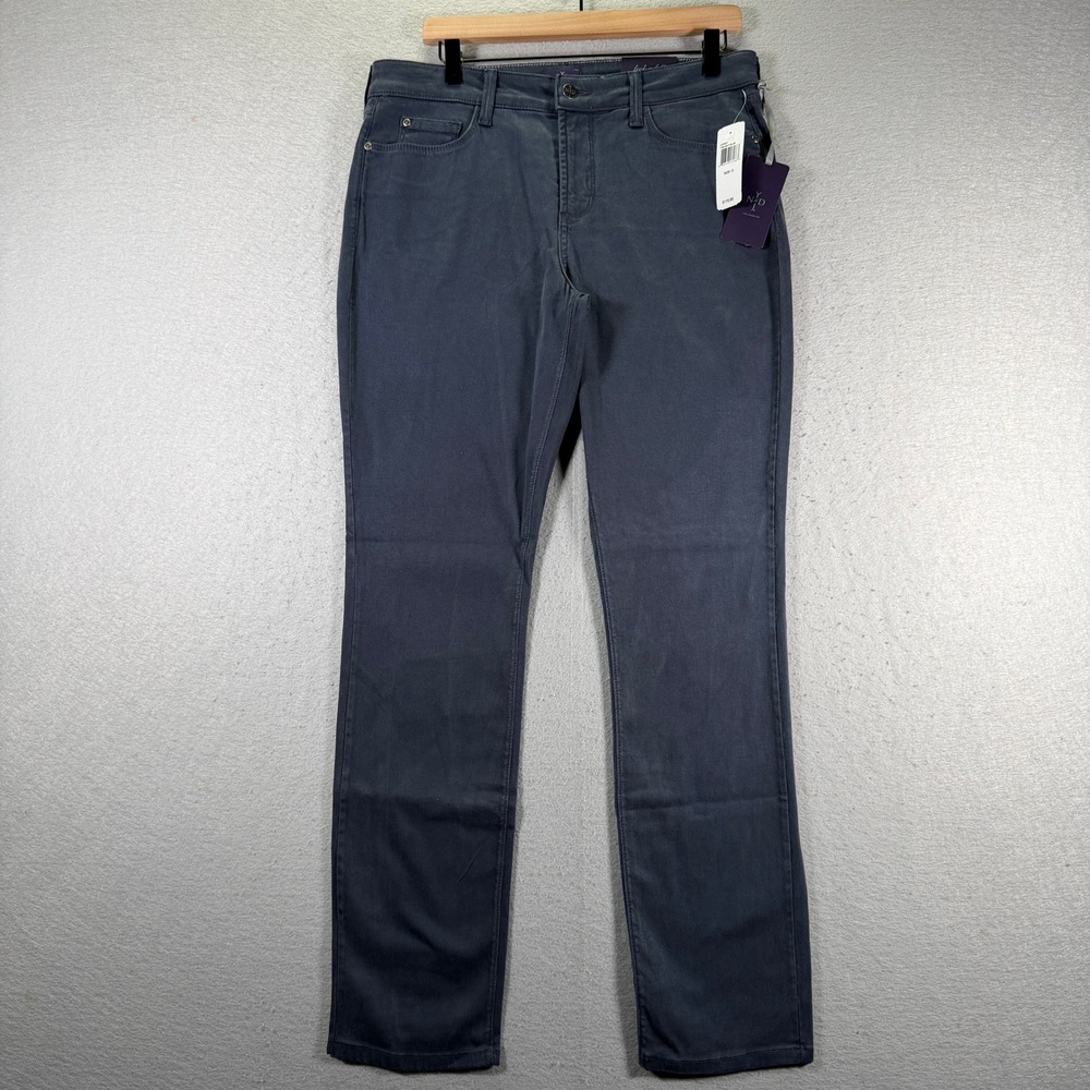 NYDJ Look a Full Size Smaller Legging Jeans Twilight Blue 12‎ Stretch Lift Tuck